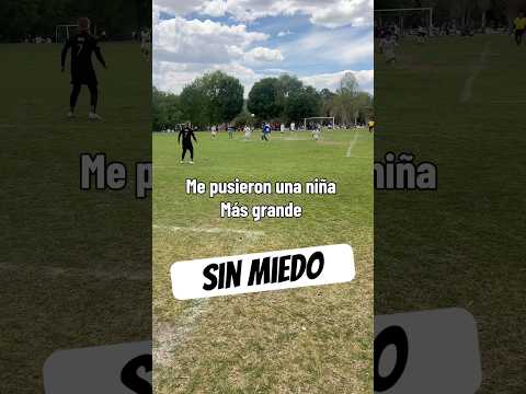 Me pusieron una niña más grande #futbol #football #futfem #futbolmexicano thumbnail