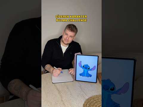 ÇİZEREK KARAKTER BULMA CHALLENGE!?? #emreuzunboy #challenge #stitch #punch #shorts thumbnail