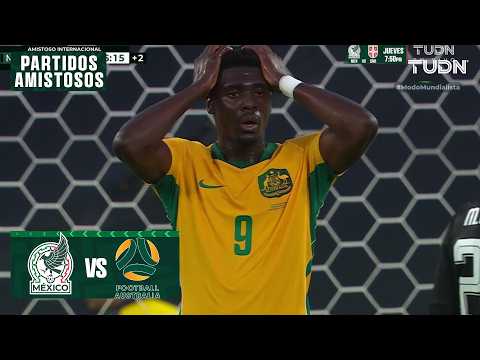 ¡AUSTRALIA PERDONÓ A MÉXICO! México vs Australia |  Rumbo al Mundial 2026 | TUDN thumbnail