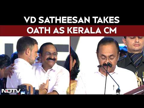 Kerala CM Oath News | VD Satheesan Takes Oath As Kerala Chief Minister With 20-Member Cabinet thumbnail