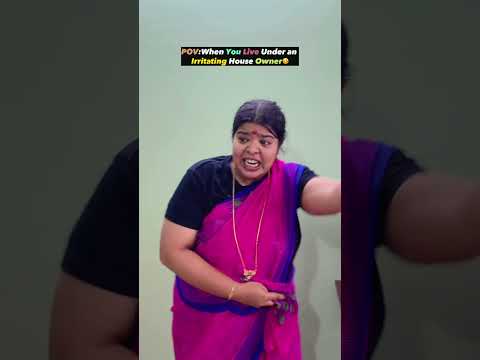 Irritating House Owner ?Part-1|Watch till the end?#sharmilageorge #shorts thumbnail