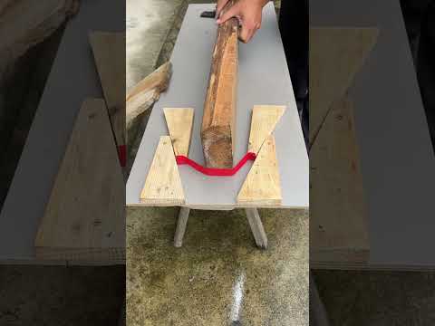 A few pieces of waste wooden boards are nailed to a simple multi-functional fixator thumbnail