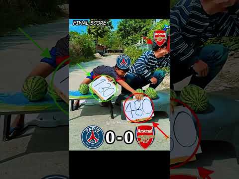 PSG Survived a Thrilling Arsenal Challenge to Win Back-to-Back UCL Titles 🏆💯 #arsenal #psg #winner thumbnail