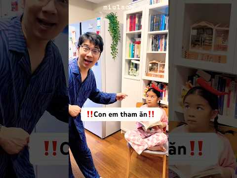 Anh trai bất lực vì cô em gái tham ăn của mình thumbnail