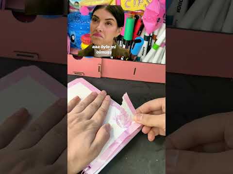Yırtılan defterleri estetikce tamir etme yöntemi 👀🫠 thumbnail