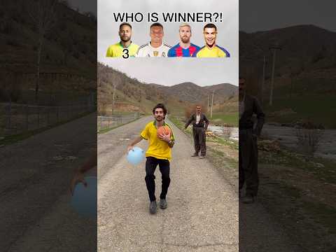 Trending YouTube Challenge! Who Is Winner?! #football #youtube #trending #shorts thumbnail