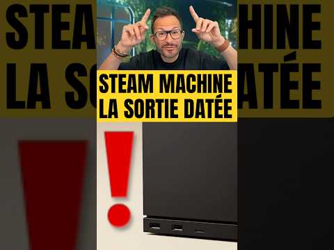 STEAM MACHINE ⚠️ VALVE PRÉCISE (enfin) SA DATE DE SORTIE !!! thumbnail