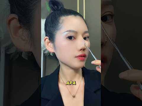 Hidung Dipotong?! Ternyata Cuma Makeup! 🤯😱#shorts thumbnail