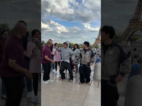 Vibes in Paris🇫🇷! They got scared😂 Namdol thumbnail