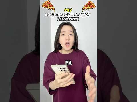 #pov : bocil diintrovert disuruh telfon pesen makan.. thumbnail