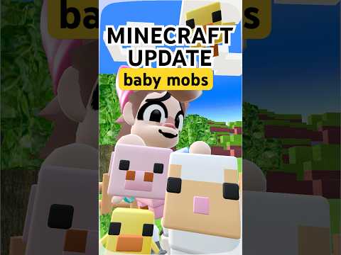 Minecraft baby mobs update thumbnail