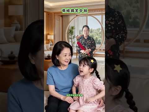 #特效製作萌娃合拍 #奶奶逗娃 #童言無忌語出驚人 #看一遍笑一遍專治不開心 thumbnail