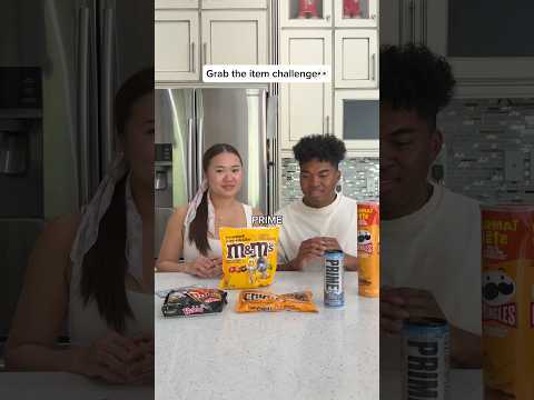 Grab item race gone wrong👀 #couple #couples #funny #funnyvideo #comedy #comedyvideo #relatable #fun thumbnail