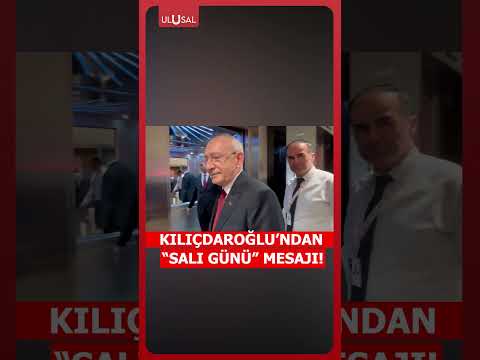 “Haftaya salı grupta sizi görecek miyiz” sorusuna Kılıçdaroğlu'ndan bomba cevap! #shorts thumbnail