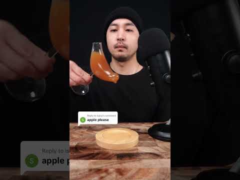 Apple Juice 🍎 #asmr #sleep thumbnail