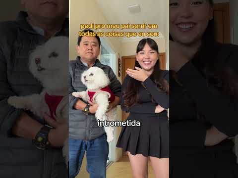 O MEU PAI SÉRIO O VÍDEO TODO KAKAKAKA😹❤️ eu fiquei até assustada thumbnail