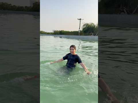 Transition we all need! #aayataarif #water #picnic #dreamworld #fun #shortsvideo #pool #adventure thumbnail