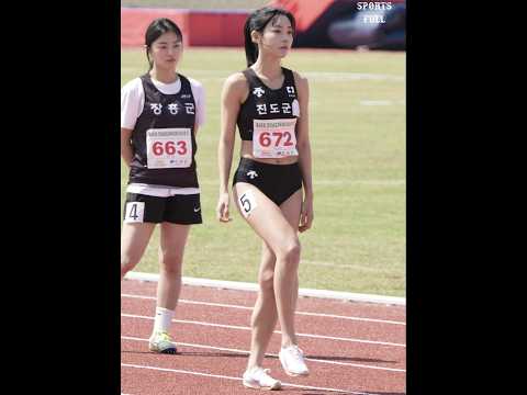리듬 타는 여자 육상 최강 피지컬 ㄷㄷ thumbnail