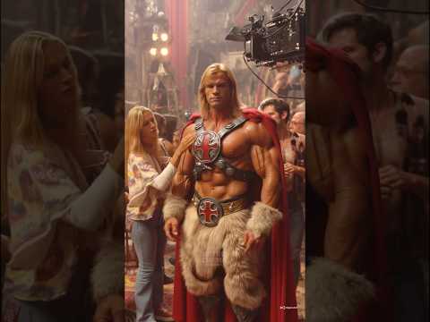 He Man Barbarian Film Set — Masters Of The Universe & Conan Inspired | Retro Cinema Fantasy Visual thumbnail