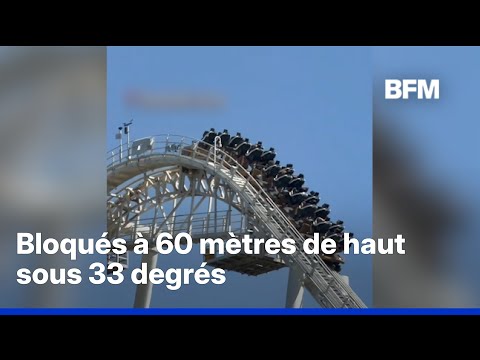 Angleterre: en pleine canicule, deux attractions tombent en panne à 60 mètres de haut thumbnail