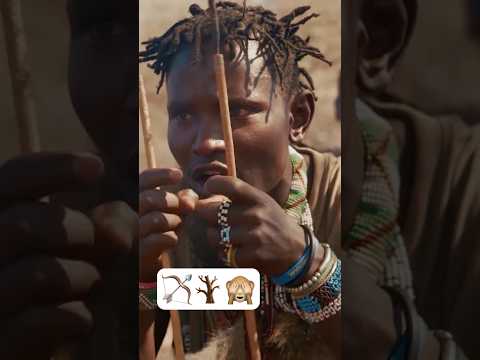 La ingeniería ancestral de los Hadza 🏹 #tanzania #shorts thumbnail