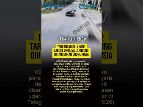 TERPANTAU DI LANGIT! TARGET UKRAINA LANGSUNG DIHANCURKAN DRONE RUSIA thumbnail