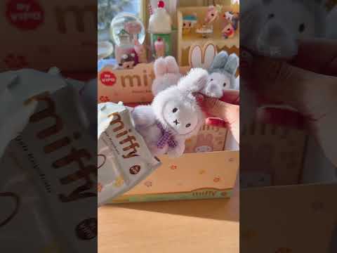 unboxing the miffy macaronblindbox keychain plush #miffy #blindbox thumbnail