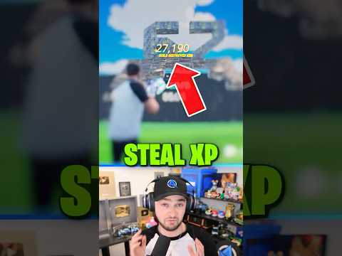 I Stole His XP in Fortnite! 😈 😱 thumbnail
