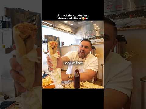 AHMED TRIES OUT THE BEST SHAWARMA IN DUBAI🤯🌯🇦🇪 thumbnail