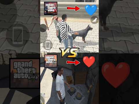 Dog in All Indian GTA Games ? | Which Game Dog is Best ?indian theft auto vs Gta5 thumbnail