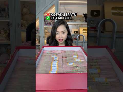 SIAPA SUKA SIMPEN UANG DI KOTAK SEPATU JUGA?? 😭☝🏻 | Klara Tania #shorts thumbnail