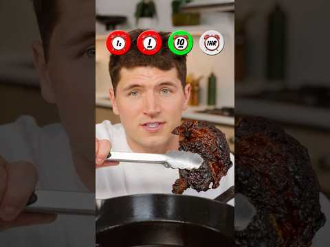 1 Second vs 1 Hour Steak thumbnail