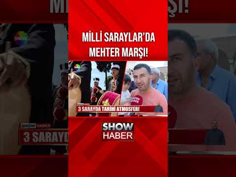 Asırları aşan marşlar saray avlularında #showanahaber #shorts thumbnail