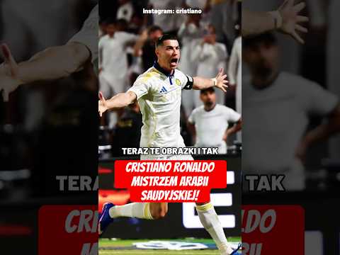CRISTIANO RONALDO MISTRZEM ARABII SAUDYJSKIEJ #shorts thumbnail