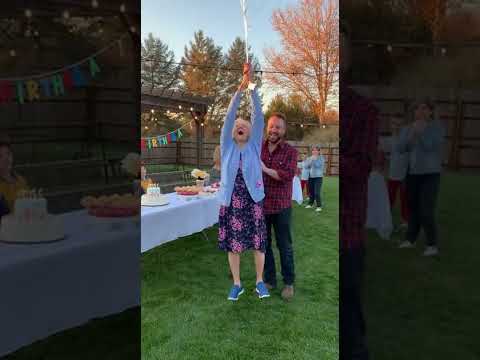 Karma 🎈 Grandma's Balloon Lift Adventure #karma #birthdayfun #shorts thumbnail