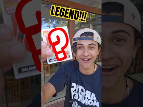 TIREI OUTRA FIGURINHA LEGEND!!!#shorts thumbnail