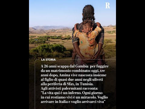Amina fuggita da un MATRIMONIO COMBINATO in Gambia: “Vivo con il mio bimbo nascosta in un uliveto” thumbnail