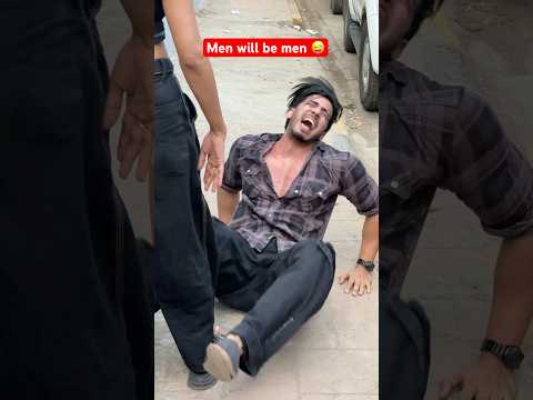 Men will be men 😉 | aurat Ka chakkar babu bahiya 😜 #comedy  #funny #shorts thumbnail