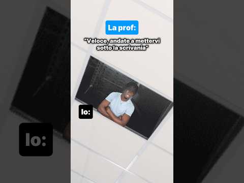 Quando la prof dice questo 😂 thumbnail