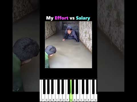 My effort vs Salary thumbnail
