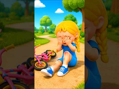 Camilla Hurts Her Knee While Riding! 🚲🩹 | Fun Kids Song by Doggy Doggy Cartoons thumbnail