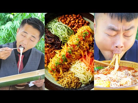 How The Rich Eat Noodles? || TikTok Funny Mukbang || Songsong and Ermao #Shorts thumbnail