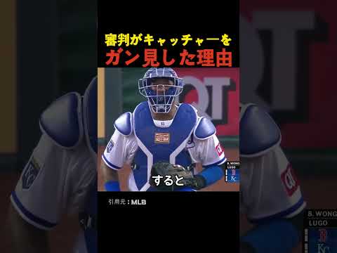 審判がキャッチャーをガン見した理由 thumbnail