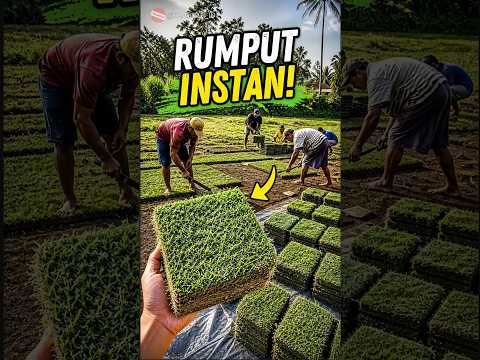 Rumput pun ada yang instan! 😱 #videoviral thumbnail