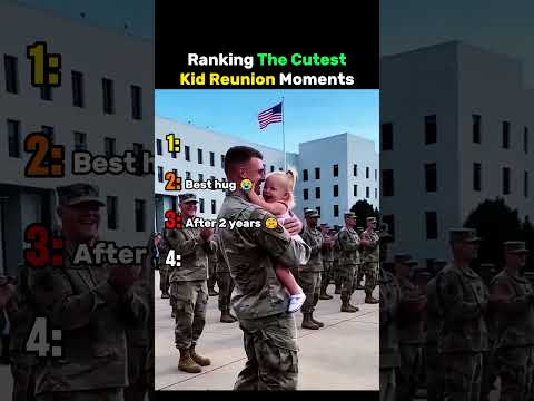Ranking The Cutest Kid Reunion Moments #soldier thumbnail