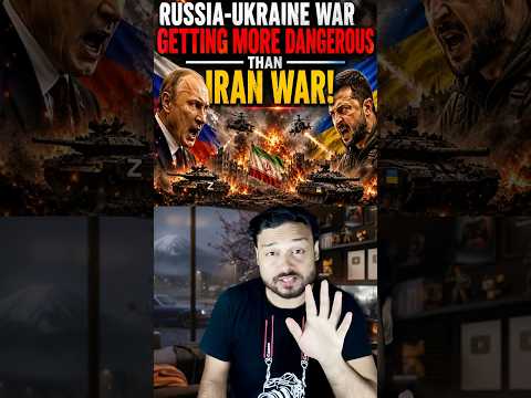 Russia Ukraine War is Getting MORE Dangerous Than Ongoing Iran USA War #shorts thumbnail