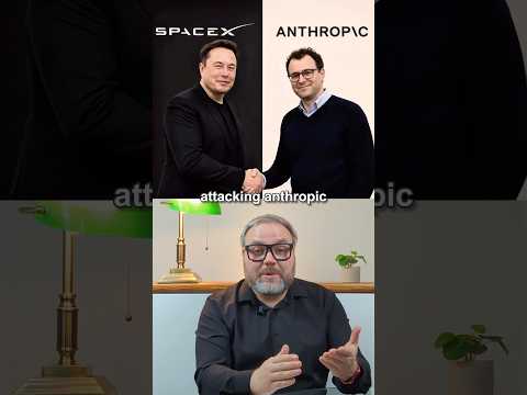 Elon Musk backs Anthropic compute deal #elonmusk #anthropic #aireasoning thumbnail