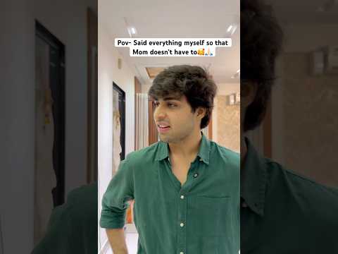 Mummi ko nahi bolna pdega ab🥰🙏🏻 | Raj Grover | #shorts thumbnail