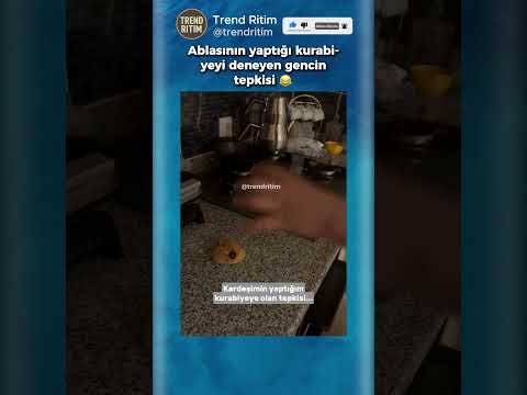 Ablasının Yaptığı Kurabiyeye Şaşıran Genç 🤣😆 thumbnail