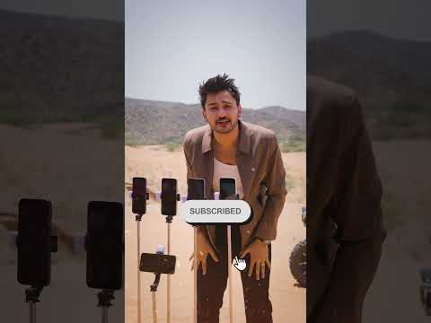 iPhone 📱Vs रेगिस्तान ki Garmi🥵: कौन जीतेगा ye heat test? #shorts thumbnail